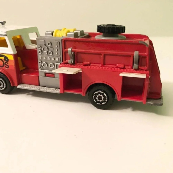 Vintage Majorette Fire Truck Engine Diecast Pompe A Incendie Made in  France - Picture 12 of 15